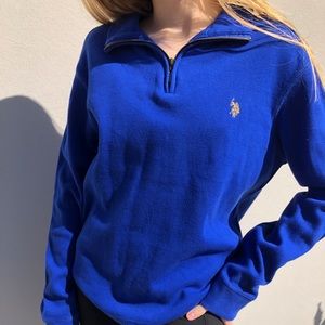 Polo quarter zip sweater